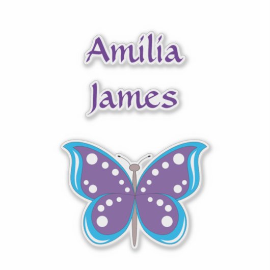 Gepersonaliseerd leuk Kinder label (Voorkant)