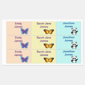 Gepersonaliseerd leuk Kinder label (Vel)