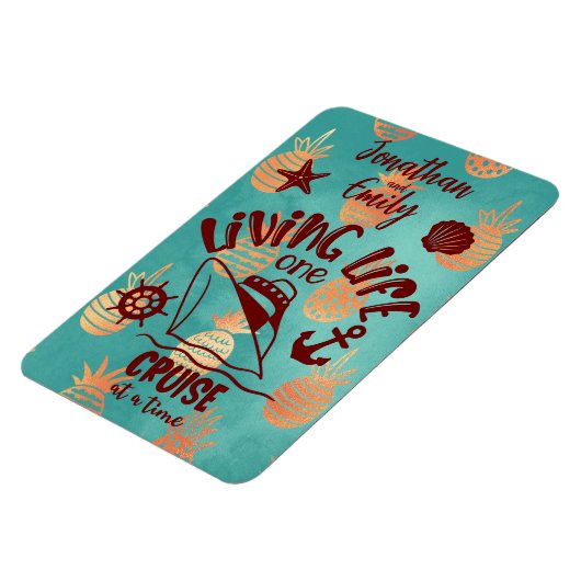 Gepersonaliseerd Leven Een Cruise bij een Tijddeur Magneet (Linkerzijde)