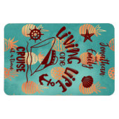 Gepersonaliseerd Leven Een Cruise bij een Tijddeur Magneet (Horizontaal)