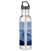 Gepersonaliseerd leven is een avontuur waterfles (Achterkant)