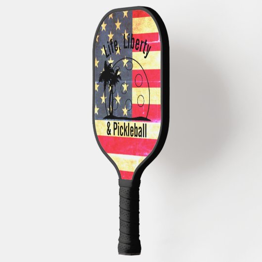 Gepersonaliseerd Leven Vrijheid & Pickleball Pickleball Paddle (Links)
