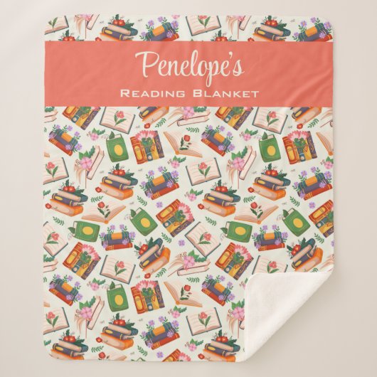 Gepersonaliseerd lezen van boeken sherpa deken (Voorkant)