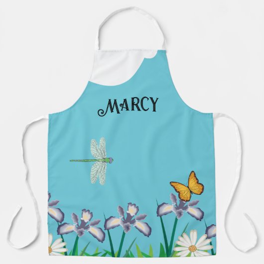 gepersonaliseerd libellen Schort (Voorkant)