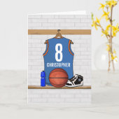 Gepersonaliseerd lichtblauw Oranje Basketball Jers Kaart (Gele Bloem)