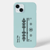 Gepersonaliseerd Lied Album Muziek Liefhebber Case-Mate iPhone Case (Achterkant)