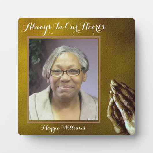 Gepersonaliseerd Lijst Fotoplaat (Voorkant)