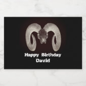 Gepersonaliseerd Likeurfles Etiket (Enkel label)