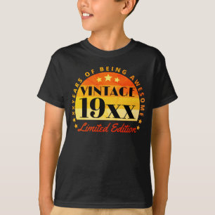 Gepersonaliseerd  Limited Edition Birthday T-shirt