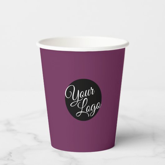 Gepersonaliseerd logo blijf gehydrateerd Schattig  Papieren Bekers (Achterkant)