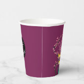 Gepersonaliseerd logo blijf gehydrateerd Schattig  Papieren Bekers (Rechts)