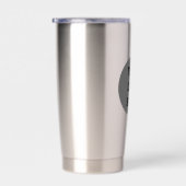 Gepersonaliseerd Logo Business Company Script Geïsoleerde Drinkbeker (Rechts)