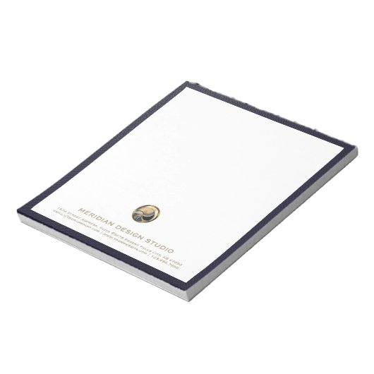 Gepersonaliseerd Logo Business Notitieblok (Linkerzijde)