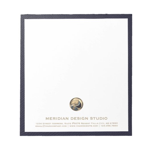 Gepersonaliseerd Logo Business Notitieblok (Voorkant)