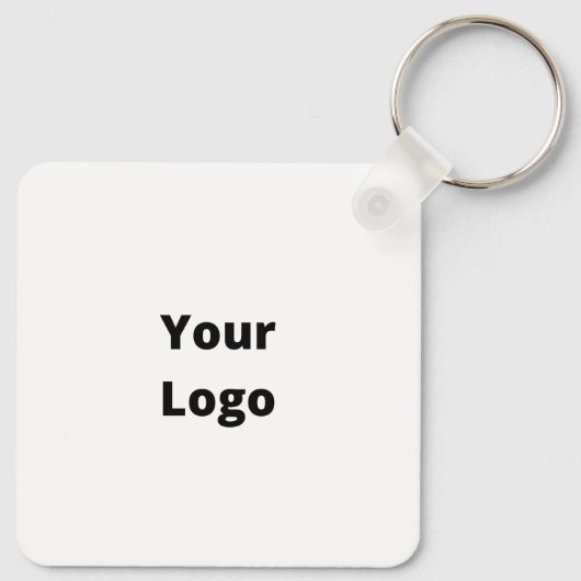 Gepersonaliseerd Logo Inspirerend teamwork-bedrijf Sleutelhanger (Achterkant)