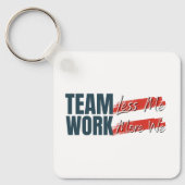 Gepersonaliseerd Logo Inspirerend teamwork-bedrijf Sleutelhanger (Voorkant)