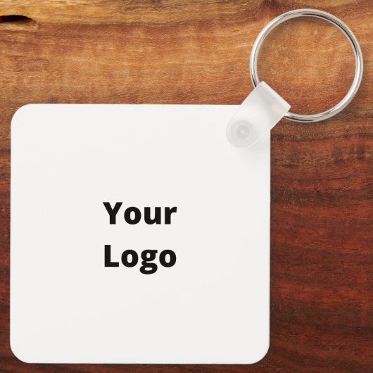 Gepersonaliseerd Logo Inspirerend teamwork-bedrijf Sleutelhanger (Achterkant)