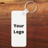 Gepersonaliseerd Logo Inspirerend teamwork-bedrijf Sleutelhanger (Achterkant)