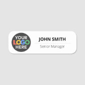 Gepersonaliseerd Logo Medewerker - Magnetische of  Naamplaatje (Voorkant)