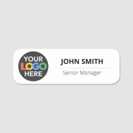 Gepersonaliseerd Logo Medewerker - Magnetische of  Naamplaatje