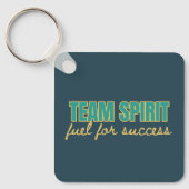 Gepersonaliseerd Logo Motivatie Team Spirit Kantoo Sleutelhanger (Voorkant)