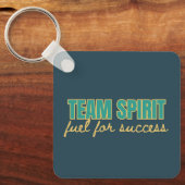 Gepersonaliseerd Logo Motivatie Team Spirit Kantoo Sleutelhanger (Voorkant)