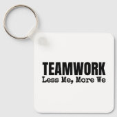 Gepersonaliseerd Logo Motivatie teamwork-bedrijf Sleutelhanger (Voorkant)