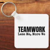 Gepersonaliseerd Logo Motivatie teamwork-bedrijf Sleutelhanger (Voorkant)