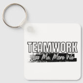 Gepersonaliseerd Logo Motivatie teamwork-bedrijf Sleutelhanger (Voorkant)