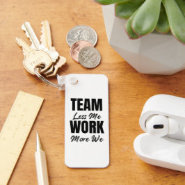 Gepersonaliseerd Logo Motivatie teamwork-bedrijf Sleutelhanger