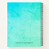 Gepersonaliseerd Logo Notitieboek (Achterkant)