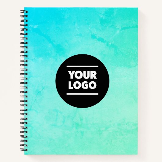 Gepersonaliseerd Logo Notitieboek (Voorkant)