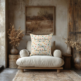 Gepersonaliseerd London Skyline minimalistisch pat Buitenkussen