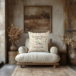 Gepersonaliseerd London Skyline minimalistisch pat Buitenkussen