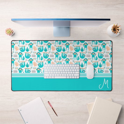 Gepersonaliseerd luidsprekermonogram bureaumat (Kantoor 1)