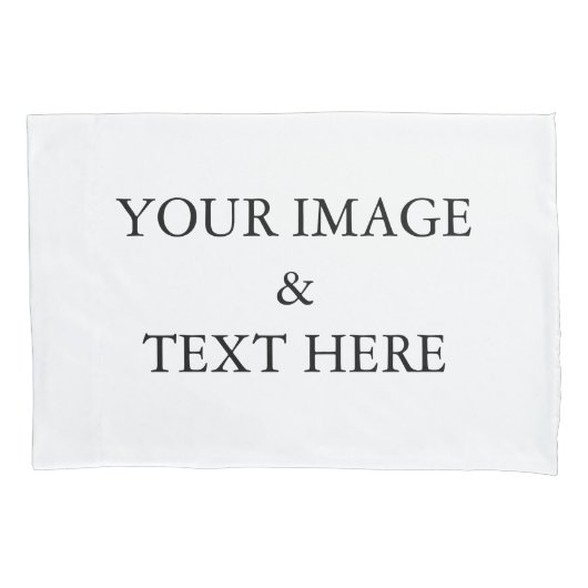 Gepersonaliseerd Maak Je Eigen Foto & Tekst Kussensloop (Voorkant)