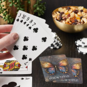 Gepersonaliseerd Maak Je Eigen Foto & Tekst Pokerkaarten (Insitu)