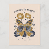 GEPERSONALISEERD MAGISCHE BUTTERFLES-WENSKAART BRIEFKAART (Voorkant)