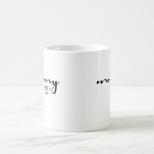 Gepersonaliseerd, Mama, Gevestigd, Jaar Koffiemok (Center)