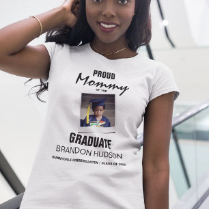 Gepersonaliseerd mammie van de Afstuderen   Foto T-shirt