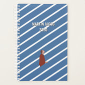 Gepersonaliseerd Man dat Motivatie cadeaus ophaalt Planner (Voorkant)