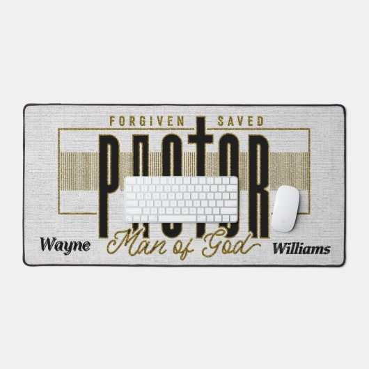 Gepersonaliseerd Man Gods Bureaumat (Keyboard & Muis)