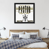 Gepersonaliseerd Man Gods Canvas Afdruk (Insitu (Slaapkamer))