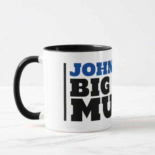 GEPERSONALISEERD MAN GROTE MOK KOFFIE MOK (Links)