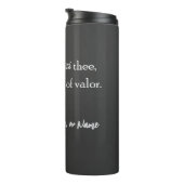 Gepersonaliseerd Man van Valor Bible Verse Thermosbeker (Geroteerd rechts)