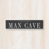 Gepersonaliseerd Man zorgt voor de thuispub decor Deurbordje (Voorkant)