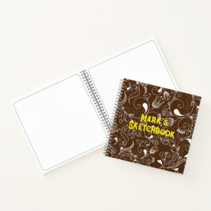 Gepersonaliseerd mandala art sketchbook notitieboek
