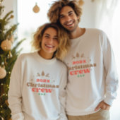 Gepersonaliseerd mannen jaar Kerstmis crew Trui