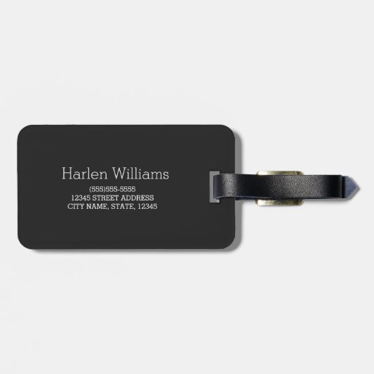 Gepersonaliseerd | Marien leven Bagagelabel (Achterkant horizontaal)