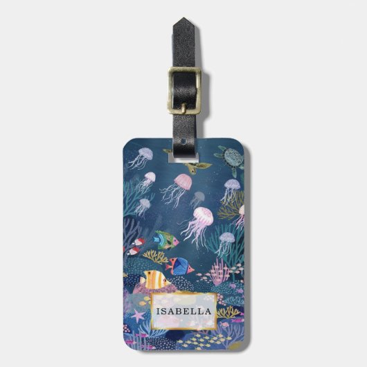 Gepersonaliseerd | Marien leven Bagagelabel (Voorkant verticaal)